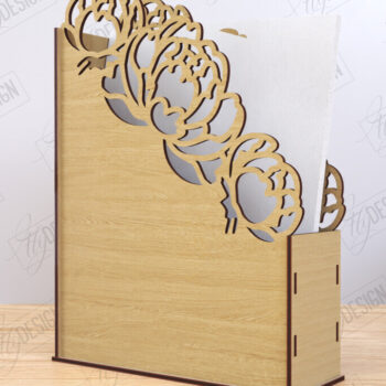 Intra απο ξύλο plywood 3mm-4mm πάχος – Δίσκος χαρτιού | Σχεδιασμός Γραφείου Δίασταση 20x20 cm INTRAFABR-122390739 - Image 1