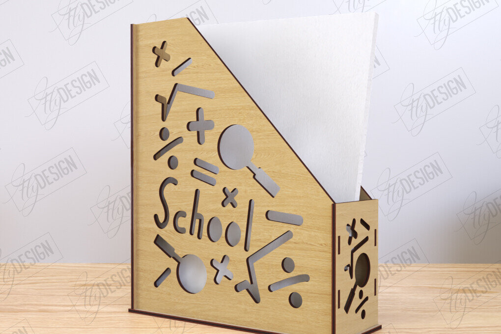 Intra απο ξύλο plywood 3mm-4mm πάχος – Δίσκος χαρτιού | Σχεδιασμός Γραφείου Δίασταση  20x20 cm INTRAFABR-122603346