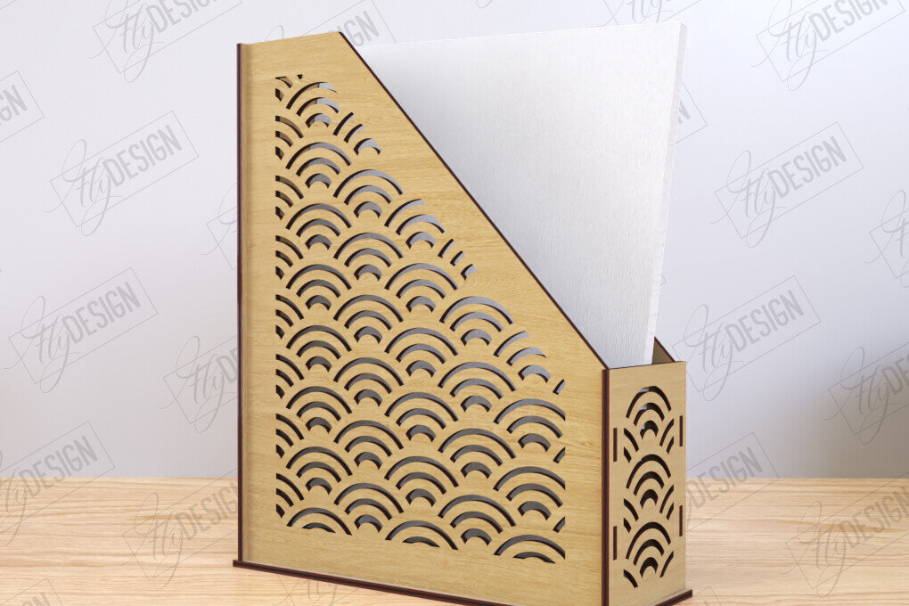 Intra απο ξύλο plywood 3mm-4mm πάχος – Δίσκος χαρτιού | Σχεδιασμός Γραφείου Δίασταση  20x20 cm INTRAFABR-122603350