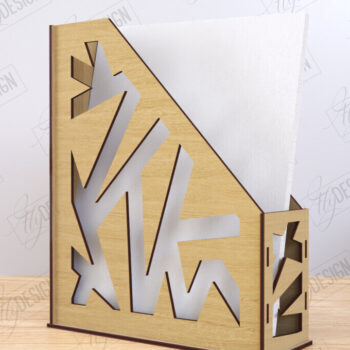 Intra απο ξύλο plywood 3mm-4mm πάχος – Δίσκος χαρτιού | Σχεδιασμός Γραφείου Δίασταση 20x20 cm INTRAFABR-122390726 - Image 1