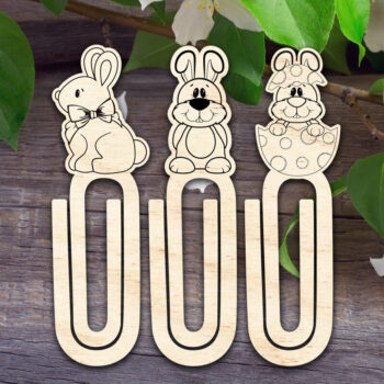 Intra απο ξύλο plywood 3mm-4mm πάχος – Κουνελάκια με συνδετήρες Δίασταση  20x20 cm INTRAFABR-64615220 - Image 1