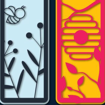 Intra απο ξύλο plywood 3mm-4mm πάχος – Πακέτο αρχείων σελιδοδείκτες χαρτιού Δίασταση  20x20 cm INTRAFABR-71307500 - Image 2