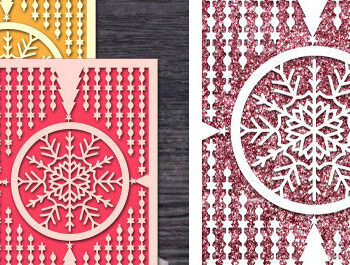 Intra απο ξύλο plywood 3mm-4mm πάχος – Χάρτινο χριστουγεννιάτικες κάρτες Δίασταση  20x20 cm INTRAFABR-81403845 - Image 1