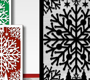 Intra απο ξύλο plywood 3mm-4mm πάχος – Χάρτινο χριστουγεννιάτικες κάρτες Δίασταση  20x20 cm INTRAFABR-81403882