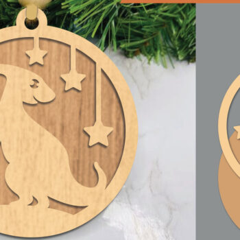 Intra απο ξύλο plywood 3mm-4mm πάχος – Στολίδι Parasaurolophus Δίασταση  20x20 cm INTRAFABR-106021225 - Image 1