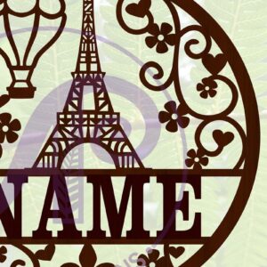 Intra απο ξύλο plywood 3mm-4mm πάχος – Αρχείο περικοπής Sign Paris Δίασταση  40x30 cm INTRAFABR-67411964