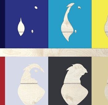 Intra απο ξύλο plywood 3mm-4mm πάχος – Parrot 3d Paper Art Shadow Box Δίασταση  20x20 cm INTRAFABR-78712180 - Image 2