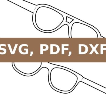 Intra απο ξύλο plywood 3mm-4mm πάχος – Γυαλιά πάρτι Δίασταση  20x20 cm INTRAFABR-33145582 - Image 2