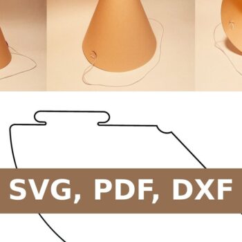 Intra απο ξύλο plywood 3mm-4mm πάχος – Καπέλο για πάρτι Δίασταση  20x20 cm INTRAFABR-33146926 - Image 1