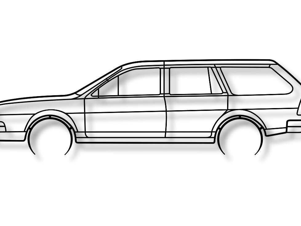 Intra απο ξύλο plywood 3mm-4mm πάχος – Passat B2 διανυσματικό  αυτοκινήτου Δίασταση  20x20 cm INTRAFABR-117341294