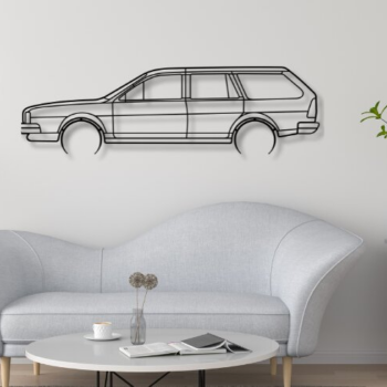 Intra απο ξύλο plywood 3mm-4mm πάχος – Passat B2 διανυσματικό  αυτοκινήτου Δίασταση  20x20 cm INTRAFABR-117341294 - Image 2