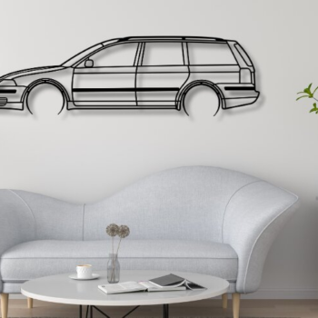 Intra απο ξύλο plywood 3mm-4mm πάχος – Passat B5 Car Vector Design Δίασταση  40x30 cm INTRAFABR-119709795 - Image 3