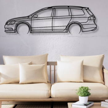 Intra απο ξύλο plywood 3mm-4mm πάχος – Passat B7 Car Vector  Δίασταση  20x20 cm INTRAFABR-119709829 - Image 3