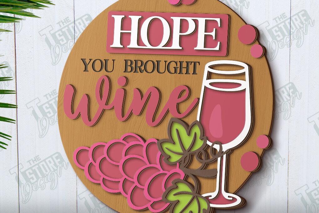 Intra απο ξύλο plywood 3mm-4mm πάχος – Κοπή λέιζερ πινακίδας βεράντας | Στρογγυλές επιγραφές τοίχου Δίασταση  40x30 cm INTRAFABR-120099711