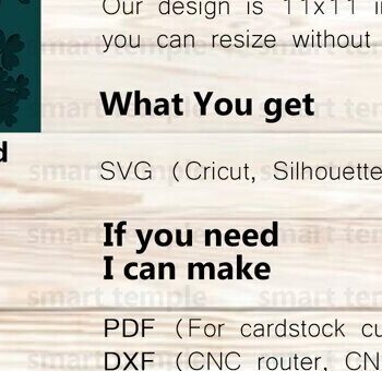 Intra απο ξύλο plywood 3mm-4mm πάχος – Patrick's Day Multilayered, Patrick's Day Δίασταση  20x20 cm INTRAFABR-81173827 - Image 2