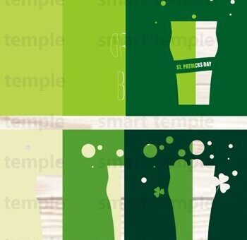 Intra απο ξύλο plywood 3mm-4mm πάχος – Αρχείο Patrick's Day για Cricut Δίασταση  20x20 cm INTRAFABR-81175836 - Image 3