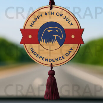 Intra απο ξύλο plywood 3mm-4mm πάχος – Πακέτο Κρεμαστό Πατριωτικό Αυτοκίνητο Δίασταση 20x20 cm INTRAFABR-123889439 - Image 2