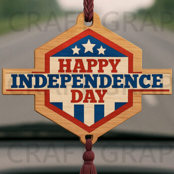 Intra απο ξύλο plywood 3mm-4mm πάχος – Πακέτο Κρεμαστό Πατριωτικό Αυτοκίνητο Δίασταση 20x20 cm INTRAFABR-123889439 - Image 3