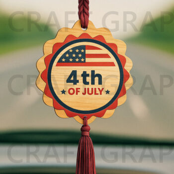 Intra απο ξύλο plywood 3mm-4mm πάχος – Πακέτο Κρεμαστό Πατριωτικό Αυτοκίνητο Δίασταση 20x20 cm INTRAFABR-123889439 - Image 7