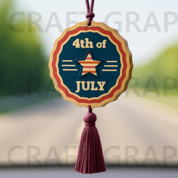 Intra απο ξύλο plywood 3mm-4mm πάχος – Πακέτο Κρεμαστό Πατριωτικό Αυτοκίνητο Δίασταση 20x20 cm INTRAFABR-123889439 - Image 12