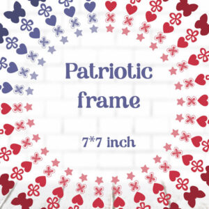 Intra απο ξύλο plywood 3mm-4mm πάχος – Πατριωτικό Διακοσμητικό Στρογγυλό Στεφάνι Δίασταση 40x30 cm INTRAFABR-122205338