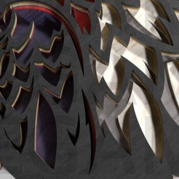 Intra απο ξύλο plywood 3mm-4mm πάχος – Patriotic Eagle 4th of July Layered Δίασταση  20x20 cm INTRAFABR-121965196 - Image 4