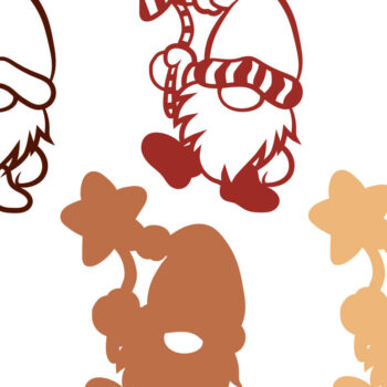 Intra απο ξύλο plywood 3mm-4mm πάχος – Patriotic Gnomes Ημέρα Ανεξαρτησίας Δίασταση  20x20 cm INTRAFABR-72574604 - Image 9