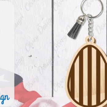 Intra απο ξύλο plywood 3mm-4mm πάχος – Patriotic Keychain Lasercut Δίασταση  5x5 cm INTRAFABR-100486396 - Image 12