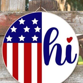 Intra απο ξύλο plywood 3mm-4mm πάχος – Πακέτο PNG Patriotic Welcome Sign Δίασταση 40x30 cm INTRAFABR-121535455 - Image 4