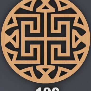 Intra απο ξύλο plywood 3mm-4mm πάχος – Σετ σουβέρ μοτίβων / Αρχεία κοπής με λέιζερ Δίασταση  20x20 cm INTRAFABR-40251091 - Image 7