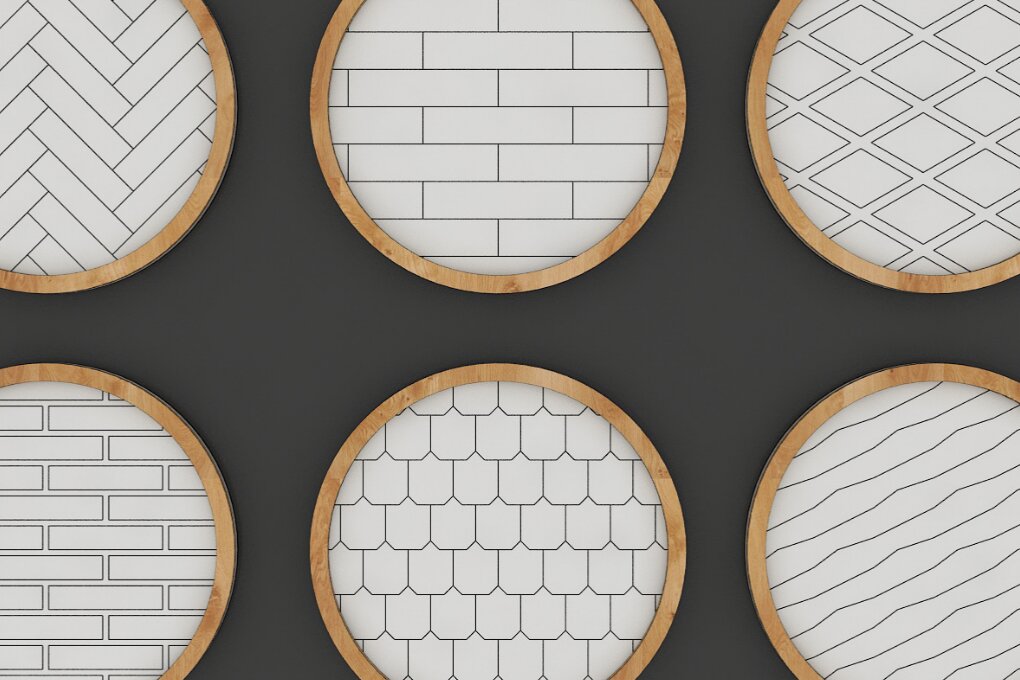 Intra απο ξύλο plywood 3mm-4mm πάχος – Σχέδια πλαισίων με μοτίβα 105 Δίασταση  20x20 cm INTRAFABR-117989928