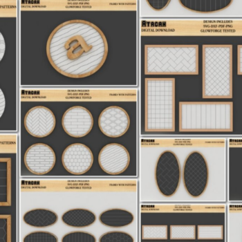 Intra απο ξύλο plywood 3mm-4mm πάχος – Σχέδια πλαισίων με μοτίβα 105 Δίασταση 20x20 cm INTRAFABR-117989928 - Image 4