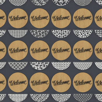 Intra απο ξύλο plywood 3mm-4mm πάχος – Σύνολο διανυσματικών μοτίβων με μοτίβο πόρτας Δίασταση  20x20 cm INTRAFABR-91939077 - Image 6