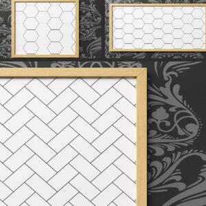 Intra απο ξύλο plywood 3mm-4mm πάχος – Μοτίβα και πλαίσιο Κυψελοειδή ψαροκόκαλο Δίασταση 20x20 cm INTRAFABR-46326548