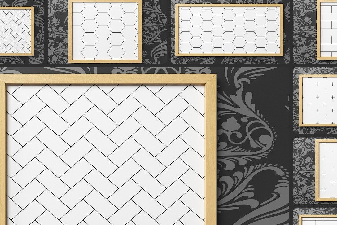 Intra απο ξύλο plywood 3mm-4mm πάχος – Μοτίβα και πλαίσιο Κυψελοειδή ψαροκόκαλο Δίασταση  20x20 cm INTRAFABR-46326548