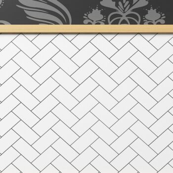 Intra απο ξύλο plywood 3mm-4mm πάχος – Μοτίβα και πλαίσιο Κυψελοειδή ψαροκόκαλο Δίασταση 20x20 cm INTRAFABR-46326548 - Image 3