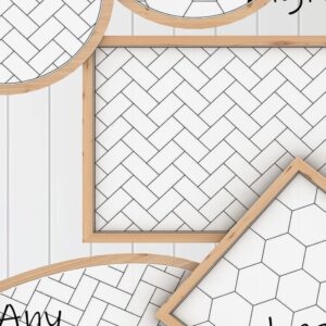 Intra απο ξύλο plywood 3mm-4mm πάχος – Μοτίβα Ψαροκόκκαλο Πλακάκι Μετρό Εξάγωνο Δίασταση  20x20 cm INTRAFABR-37054225