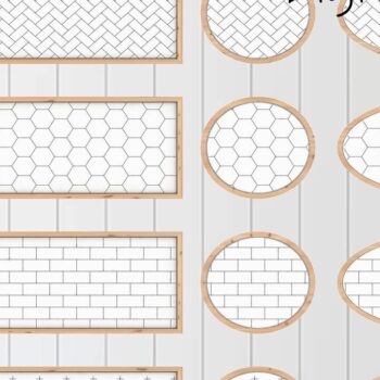 Intra απο ξύλο plywood 3mm-4mm πάχος – Μοτίβα Ψαροκόκκαλο Πλακάκι Μετρό Εξάγωνο Δίασταση 20x20 cm INTRAFABR-37054225 - Image 2