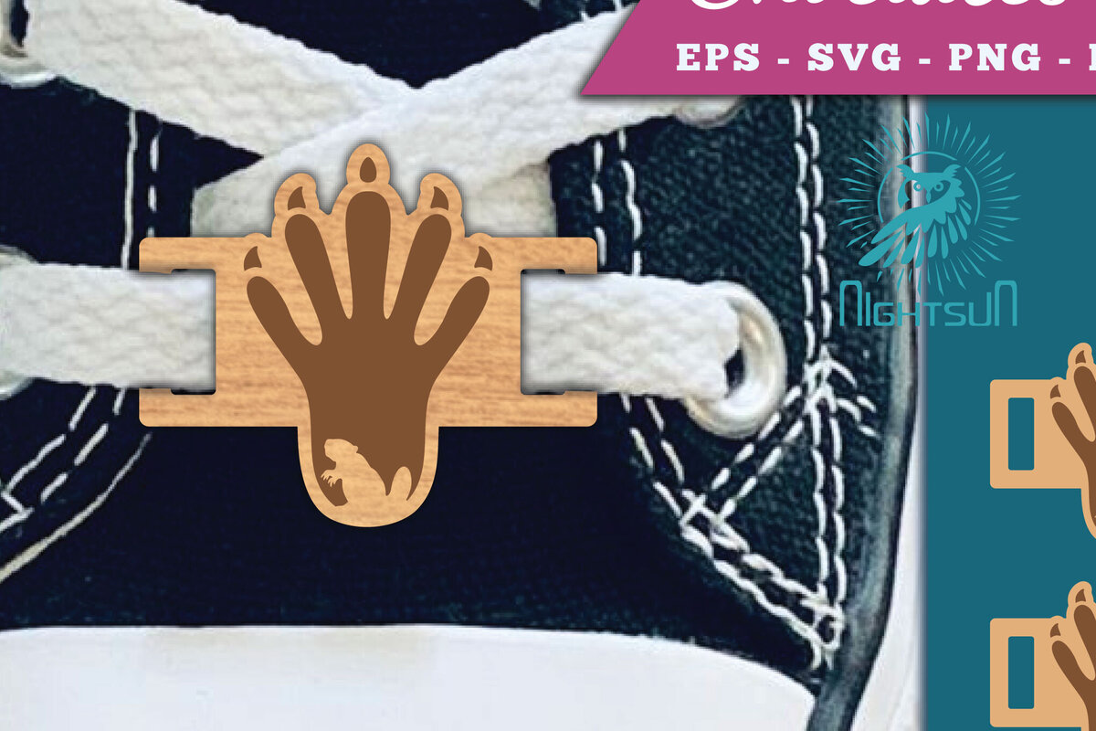 Intra απο ξύλο plywood 3mm-4mm πάχος – Κορδόνια Paw Beaver Ετικέτες Δίασταση  20x20 cm INTRAFABR-112295369