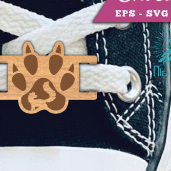 Intra απο ξύλο plywood 3mm-4mm πάχος – Κορδόνια Paw Fox Ετικέτες Δίασταση 20x20 cm INTRAFABR-112295532 - Image 1