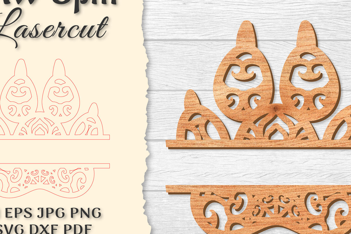 Intra απο ξύλο plywood 3mm-4mm πάχος – Paw Mandala Split Lasercut Δίασταση  20x20 cm INTRAFABR-121333981