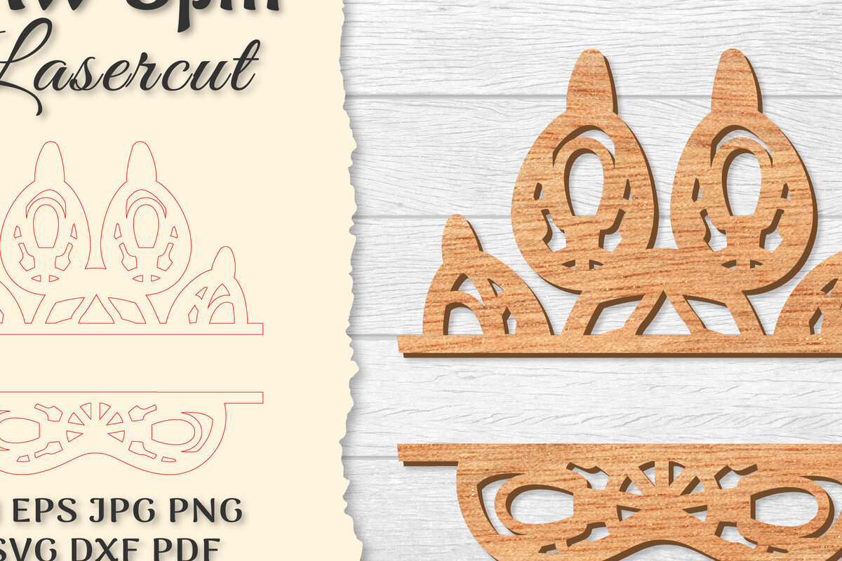 Intra απο ξύλο plywood 3mm-4mm πάχος – Paw Mandala Split Lasercut Δίασταση  20x20 cm INTRAFABR-121333986