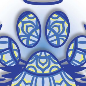 Intra απο ξύλο plywood 3mm-4mm πάχος – Paw Memory Δίασταση 20x20 cm INTRAFABR-24445793