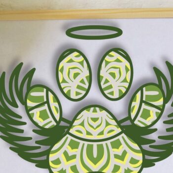 Intra απο ξύλο plywood 3mm-4mm πάχος – Paw Memory Δίασταση 20x20 cm INTRAFABR-24445793 - Image 4