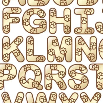 Intra απο ξύλο plywood 3mm-4mm πάχος – Σετ αλφαβήτου γραμμάτων εκτύπωσης ποδιών. 26 γράμμα Δίασταση  20x20 cm INTRAFABR-75061483 - Image 4