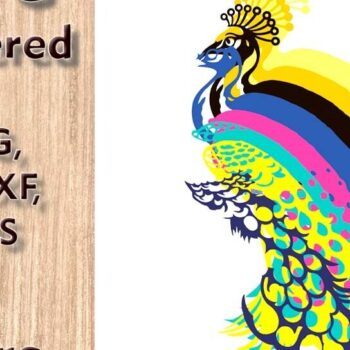 Intra απο ξύλο plywood 3mm-4mm πάχος – Αρχεία λέιζερ 3D Peacock Δίασταση  20x20 cm INTRAFABR-109079271 - Image 3