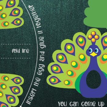 Intra απο ξύλο plywood 3mm-4mm πάχος – Πρότυπο θήκης αυγών σοκολάτας παγωνιού Δίασταση  20x20 cm INTRAFABR-27190895 - Image 2