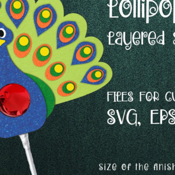 Intra απο ξύλο plywood 3mm-4mm πάχος – Πρότυπο θήκης γλειφιτζούρι παγωνιού Δίασταση 20x20 cm INTRAFABR-28270833 - Image 1