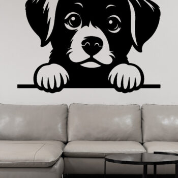 Intra απο ξύλο plywood 3mm-4mm πάχος – Peeking Dog Laser DXF, PNG Δίασταση  20x20 cm INTRAFABR-97403566 - Image 2