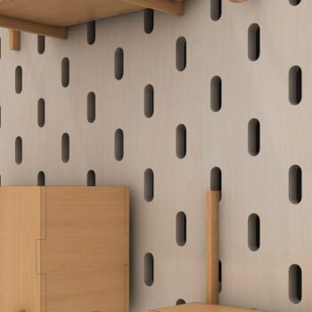 Intra απο ξύλο plywood 3mm-4mm πάχος – Πλήρες σετ αξεσουάρ με γάντζους σανίδας Δίασταση 20x20 cm INTRAFABR-41731147 - Image 4